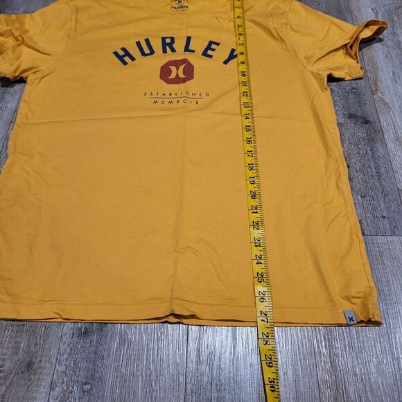 Hurley Est 1998 Logo Graphic Crew Neck Short Sleeve Tee Shirt Men's Size Medium - Picture 6 of 6